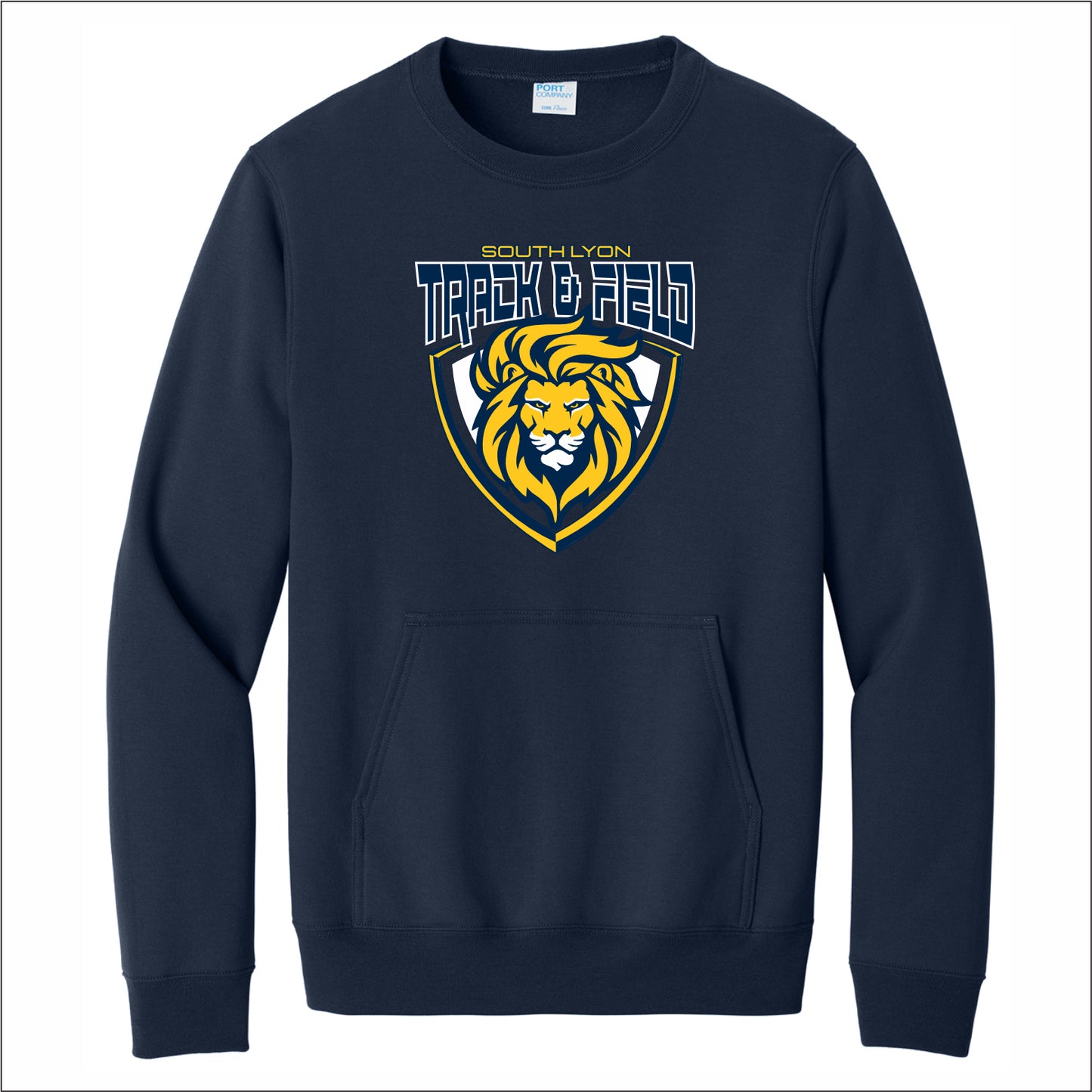 SLHS Track Crewneck Pouch Pocket Sweatshirt