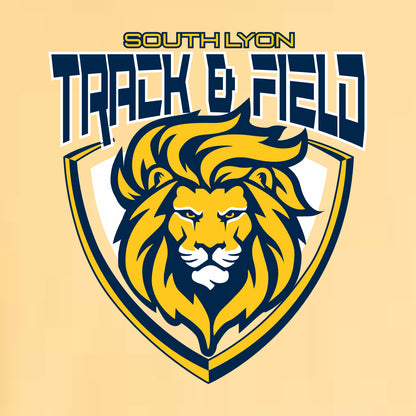 SLHS Track Hanes Garment-Dyed Long Sleeve T-shirt