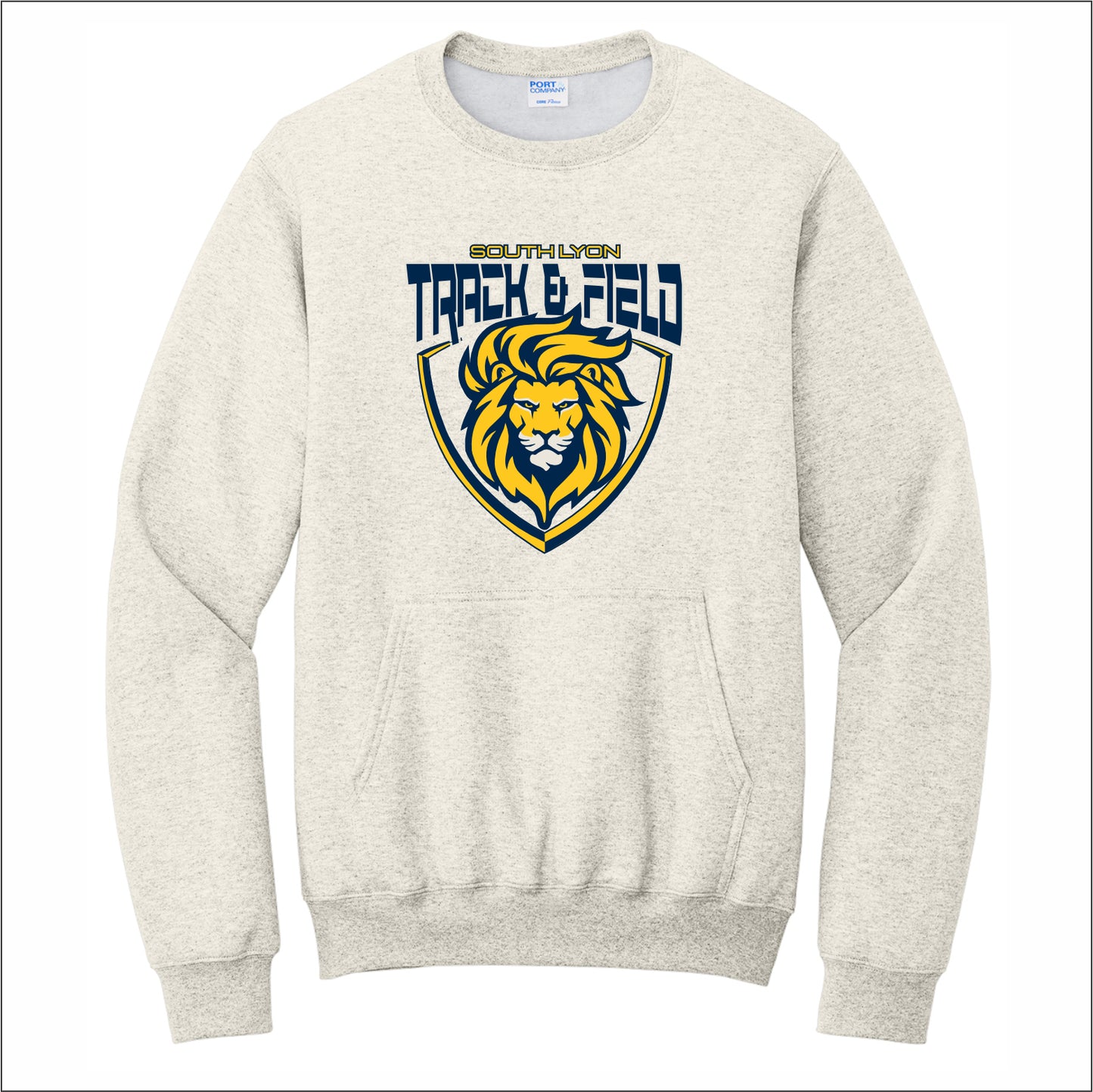 SLHS Track Crewneck Pouch Pocket Sweatshirt