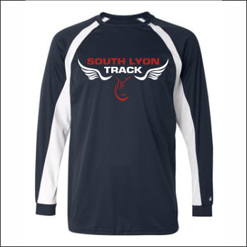 Millennium MS Track Long Sleeve Hook Dri-Fit Tee