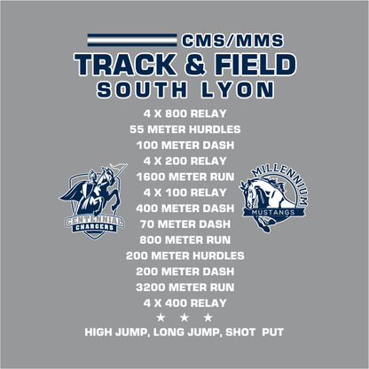 Millennium MS Track 3/4 Sleeve Baseball T-shirt