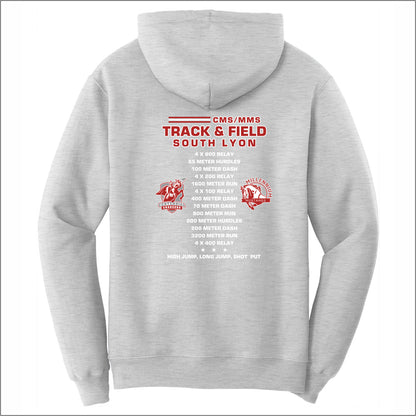 Centennial MS Track Hooded Sweatshirt