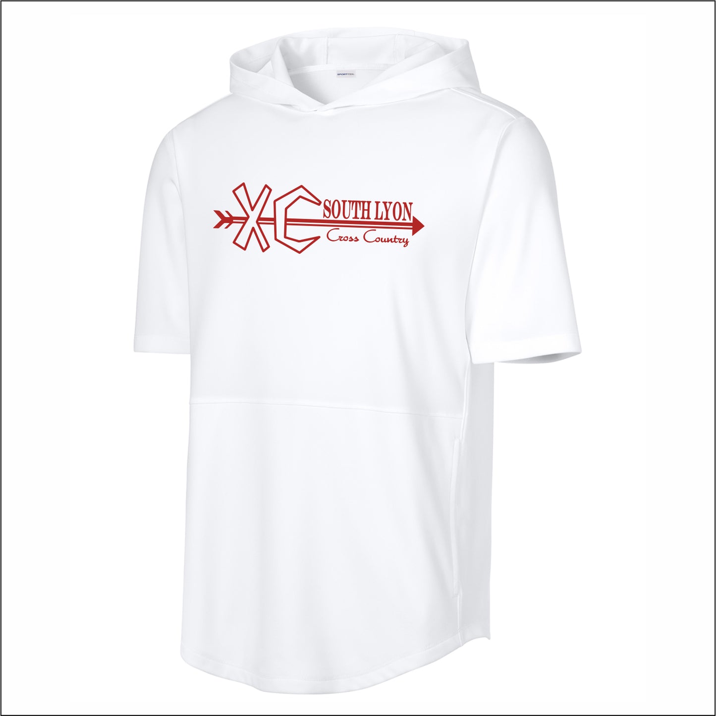 Centennial MS XC Club Short Sleeve Hoodie - Des. A