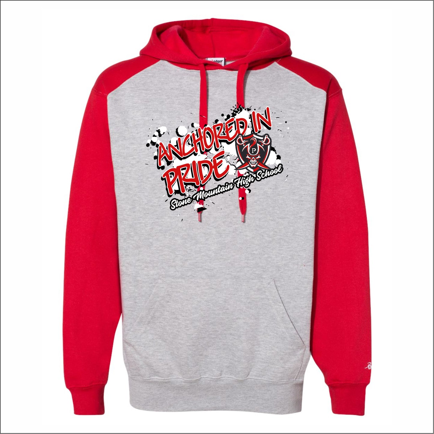 Stone Mountain HS Contrast Hooded Sweatshirt - Des. A