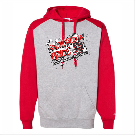 Stone Mountain HS Contrast Hooded Sweatshirt - Des. A