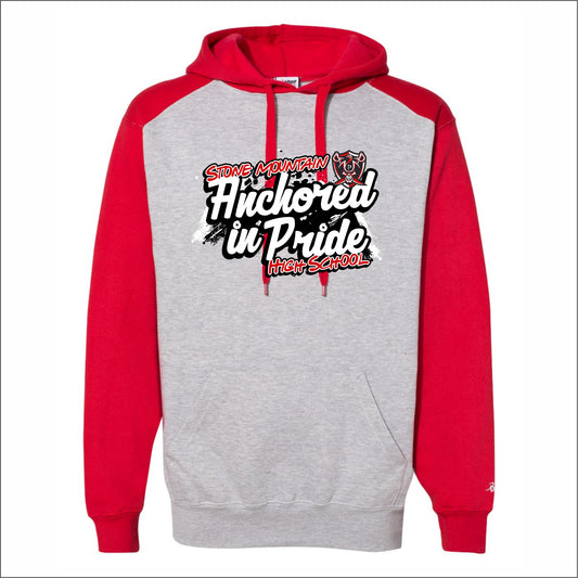 Stone Mountain HS Contrast Hooded Sweatshirt - Des. B
