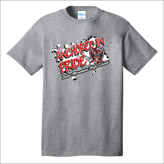 Stone Mountain HS Short Sleeve T-shirt - Design A