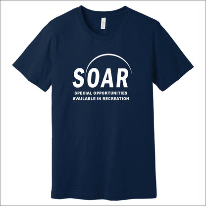 SOAR Soft Jersey Short Sleeve T-shirt - Design A