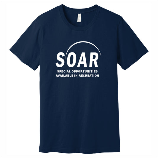 SOAR Soft Jersey Short Sleeve T-shirt - Design A