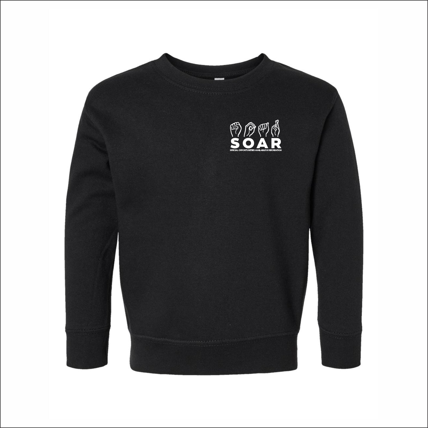 SOAR Toddler Crewneck Sweatshirt - Design E