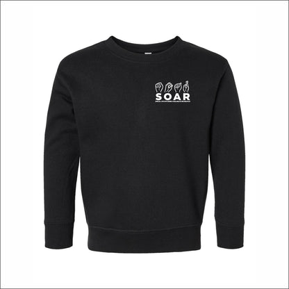 SOAR Toddler Crewneck Sweatshirt - Design E