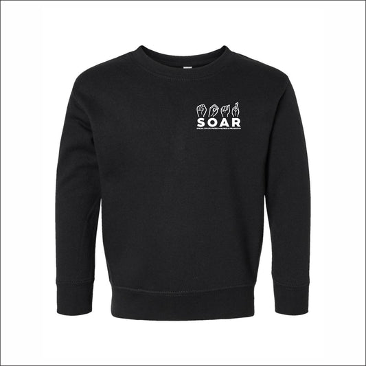 SOAR Toddler Crewneck Sweatshirt - Design E