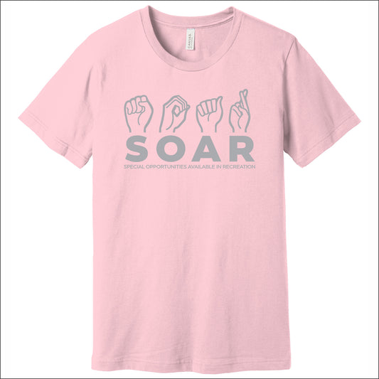 SOAR Soft Jersey Short Sleeve T-shirt - Design D