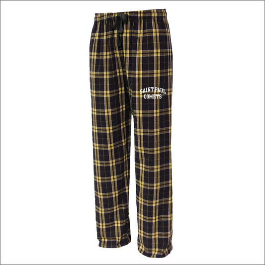St. Paul Lutheran Plaid Flannel Pants