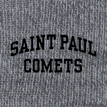 St. Paul Lutheran Knit Fold Over Pom-Pom Beanie