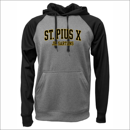 SPX Football Performance Raglan Colorblock Hooded Sweatshirt