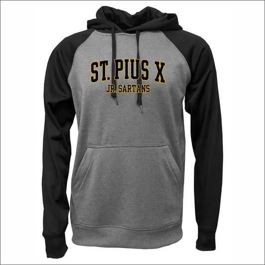 SPX Football Performance Raglan Colorblock Hooded Sweatshirt