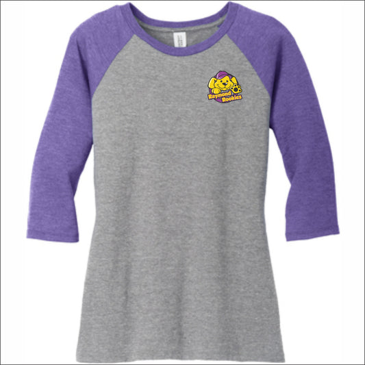 Sarah Raymond Staff Ladies Tri-Blend 3/4 Sleeve Raglan Tee