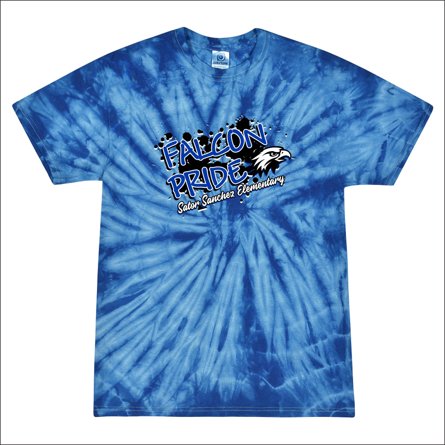 Sator Sanchez Elem Tie-Dye T-shirt - Design B