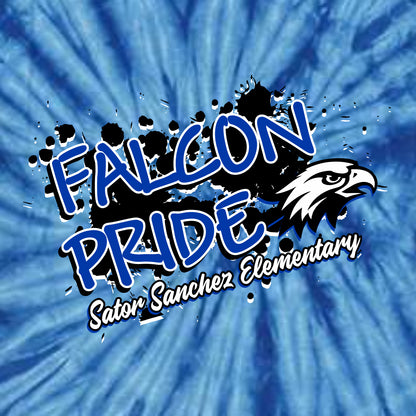 Sator Sanchez Elem Tie-Dye T-shirt - Design B
