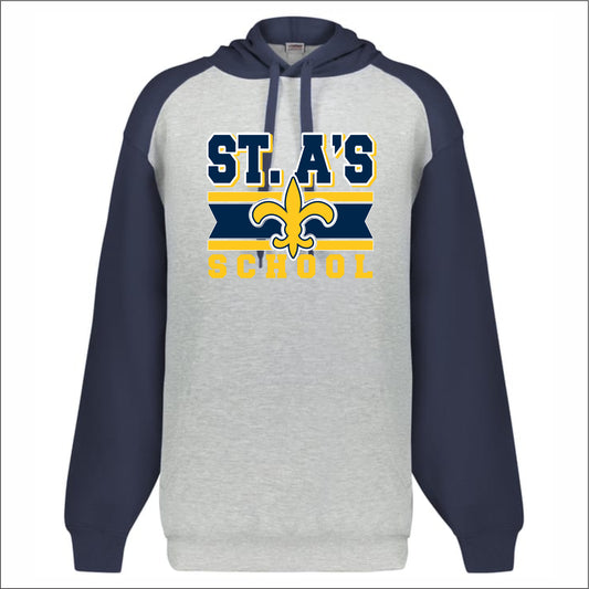 St. Athanasius School Contrast Hooded Sweatshirt
