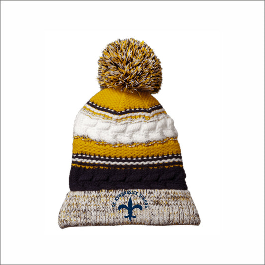 St. Athanasius School Chunky Pom Pom Team Beanie