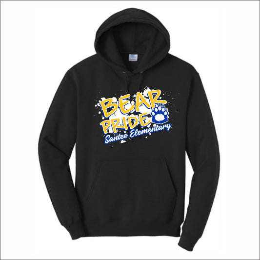 Santee School Hooded Sweatshirt - Des. A
