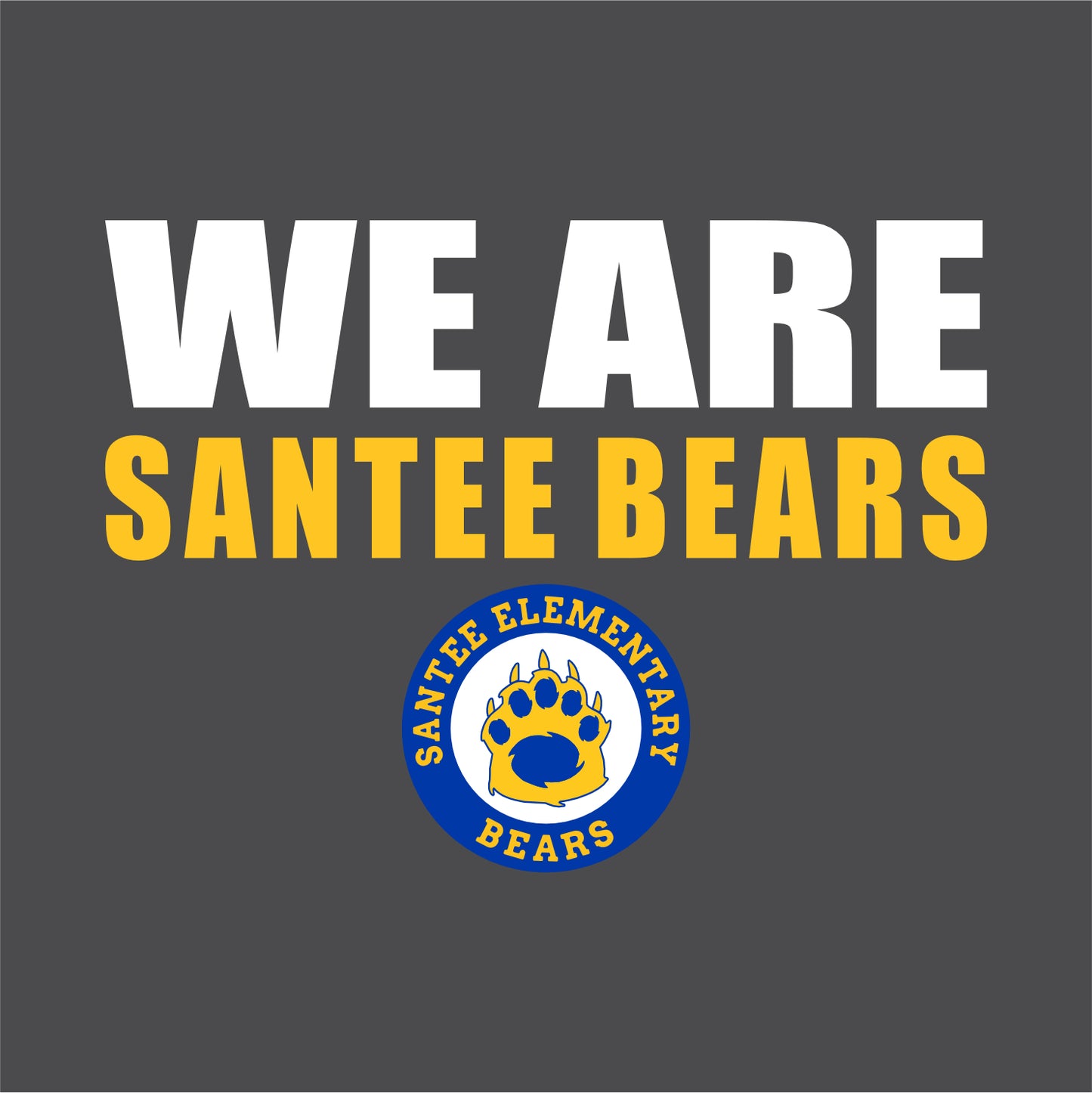 Santee School Ladies Fine Jersey T-shirt - Des. B