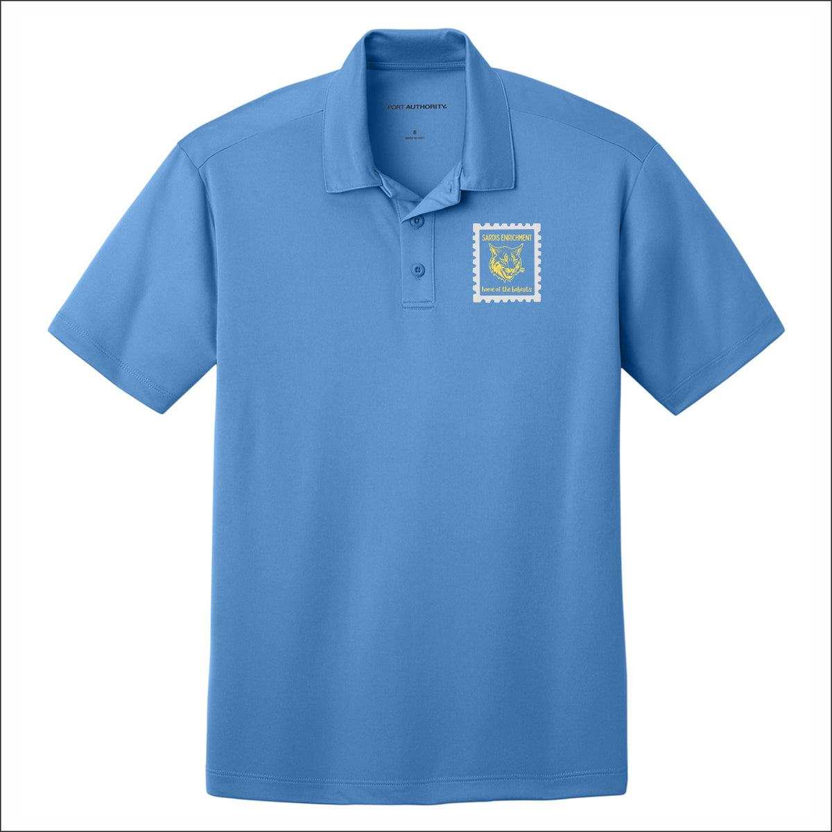 Sardis Enrichment Performance Short Sleeve Polo Shirt
