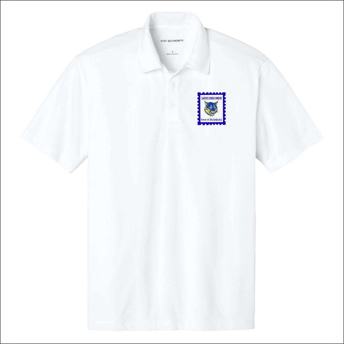 Sardis Enrichment Performance Short Sleeve Polo Shirt