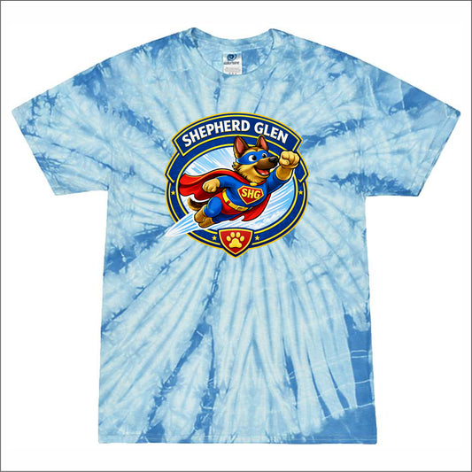 Shepherd Glen Elementary Spider Tie-Dye T-shirt - Des. A