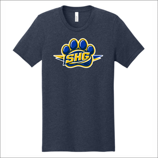 Shepherd Glen Elementary Heathered Soft Jersey T-shirt - Des. B