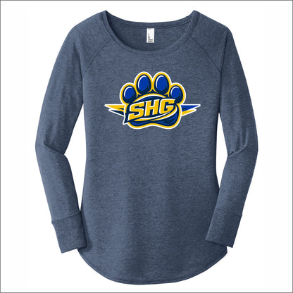 Shepherd Glen Elementary Ladies Tri-Blend Long Sleeve Tunic Tee