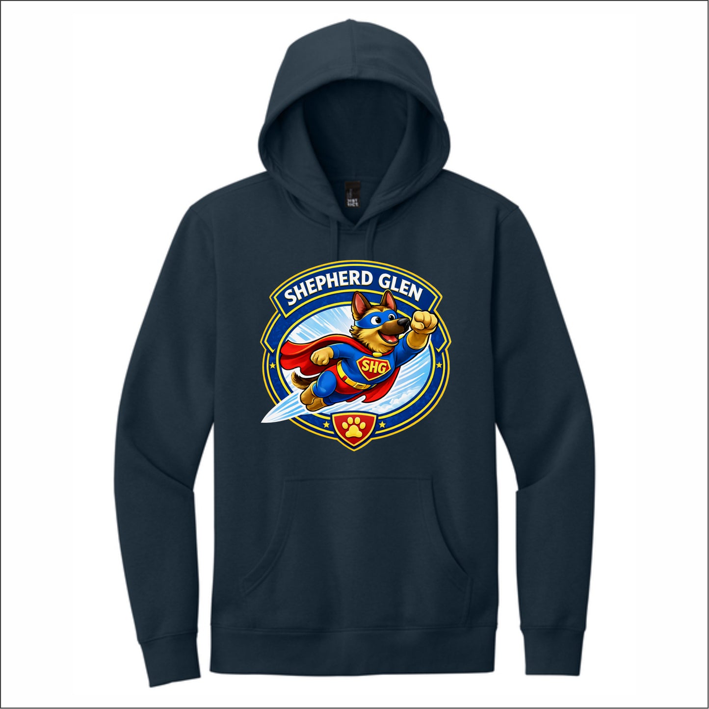 Shepherd Glen Elementary VIT Hooded Sweatshirt - Des. A