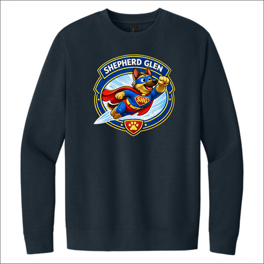 Shepherd Glen Elementary VIT Crewneck Sweatshirt - Des. A