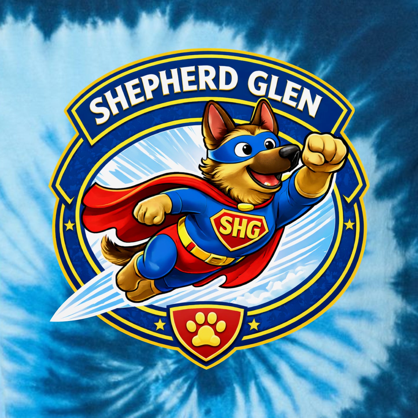 Shepherd Glen Elementary Tie-Dye Hooded Sweatshirt