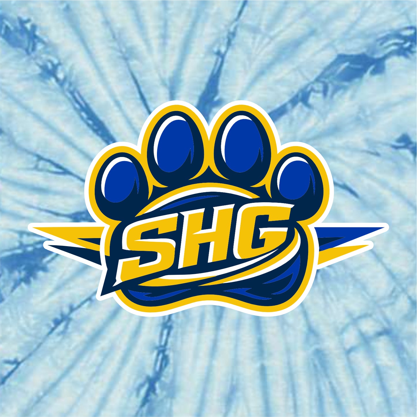 Shepherd Glen Elementary Spider Tie-Dye T-shirt - Des. B