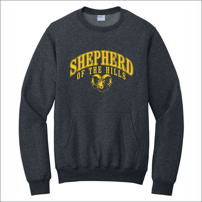 Shepherd of the Hills Crewneck Pouch Pocket Sweatshirt