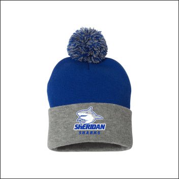 Sheridan Elementary Knit Pom Beanie