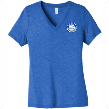 Sheridan Staff Ladies Relaxed TrI-blend V-Neck T