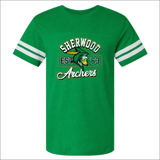Sherwood Elementary Vintage Football T-shirt