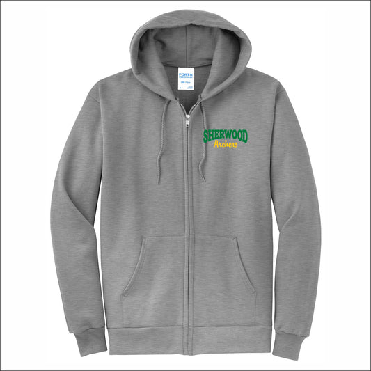 Sherwood Elementary Full-Zip Hooded Sweatshirt