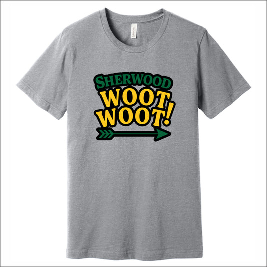 Sherwood Elementary Heathered Soft Jersey Short Sleeve T-shirt