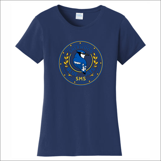 Sherwood MS Spiritwear Ladies Fan Favorite Tee - Design B