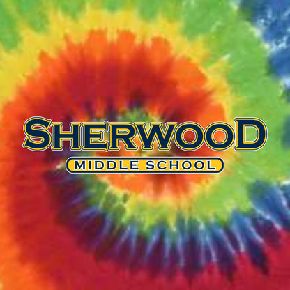 Sherwood MS Spiritwear Multicolor Tie-Dye T-shirt - Design A