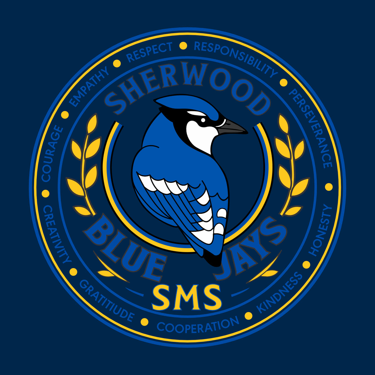 Sherwood MS Spiritwear Fan Favorite Tee - Design B