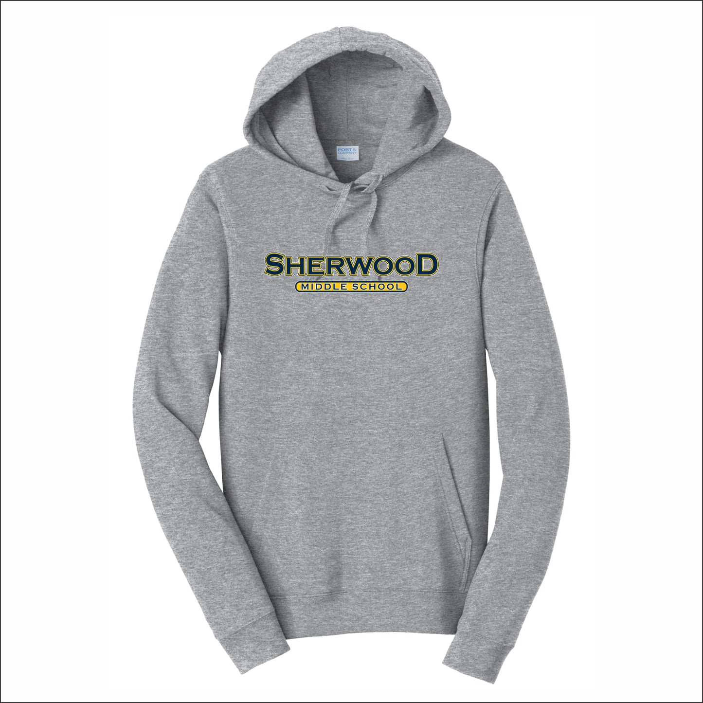 Sherwood MS Spiritwear Fan Favorite 80/20 Hooded Sweatshirt - Design A