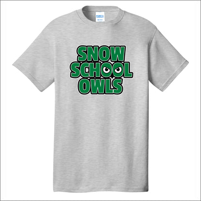 Snow Elementary Short Sleeve T-shirt - Des. A