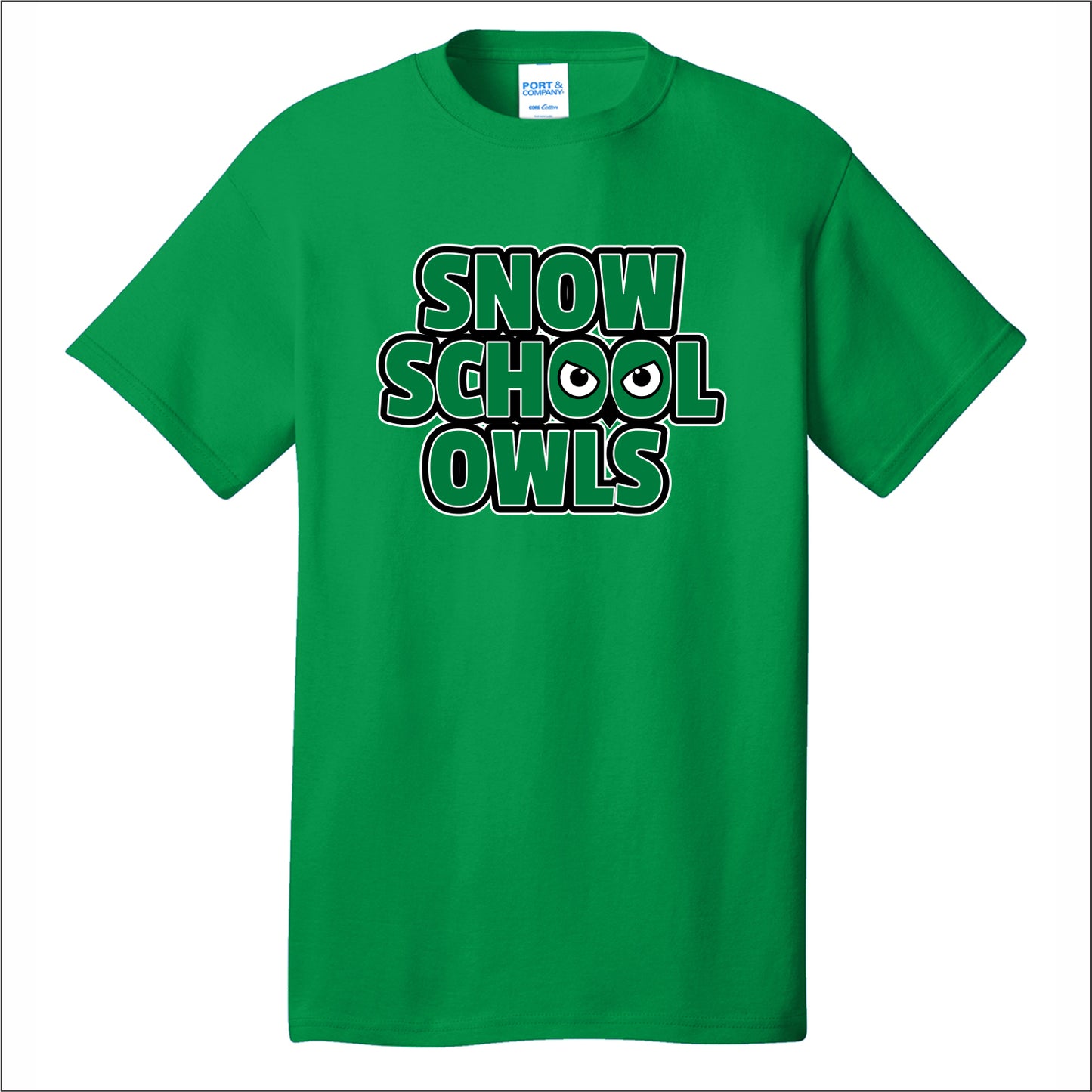 Snow Elementary Short Sleeve T-shirt - Des. A