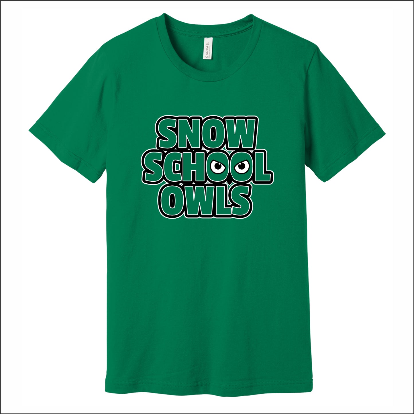 Snow Elementary Soft Jersey Short Sleeve T-shirt - Des. A